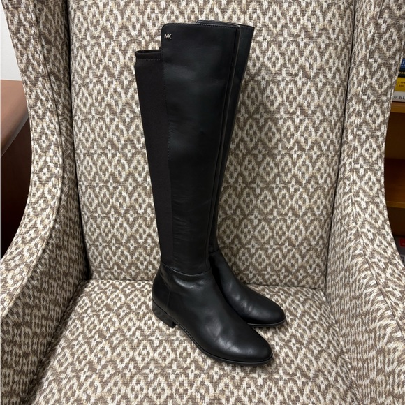 Michael Kors Black Over the Knee Boots - Picture 3 of 6